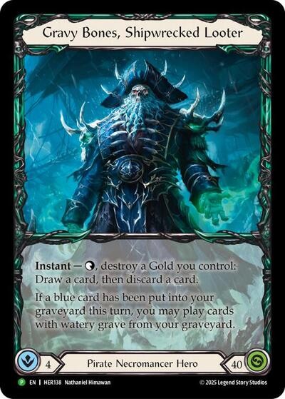Gravy Bones, Shipwrecked Looter | Flesh and Blood FAB Cards