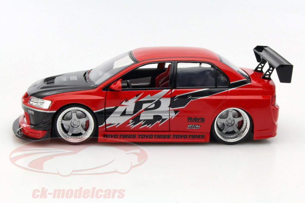 Jadatoys 1:18 Sean's Mitsubishi Lancer Evolution VIII Fast and