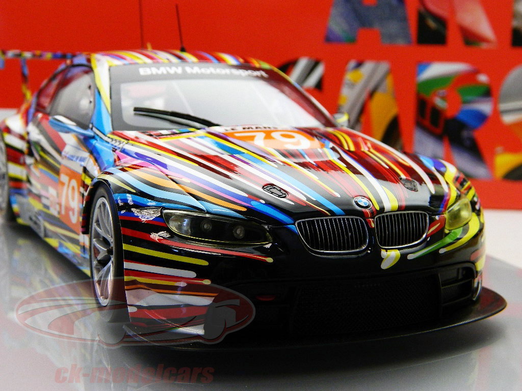 Minichamps 1:18 BMW M3 GT2 Jeff Koons BMW Art Car 80432210048