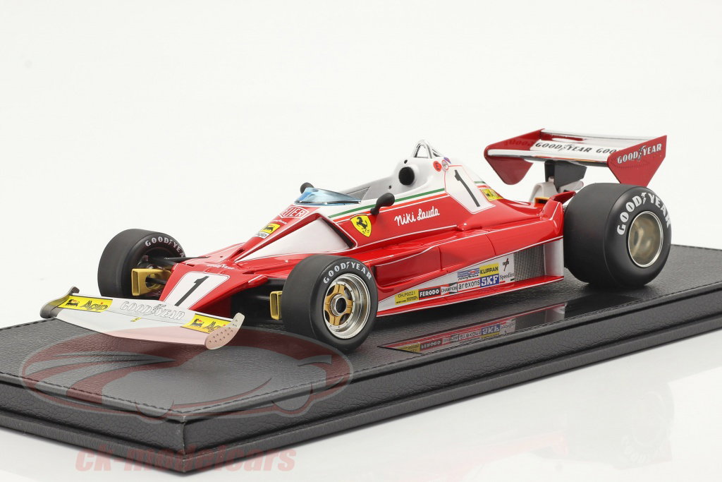 GP Replicas 1:18 Niki Lauda Ferrari 312T2 #1 4th Italian GP