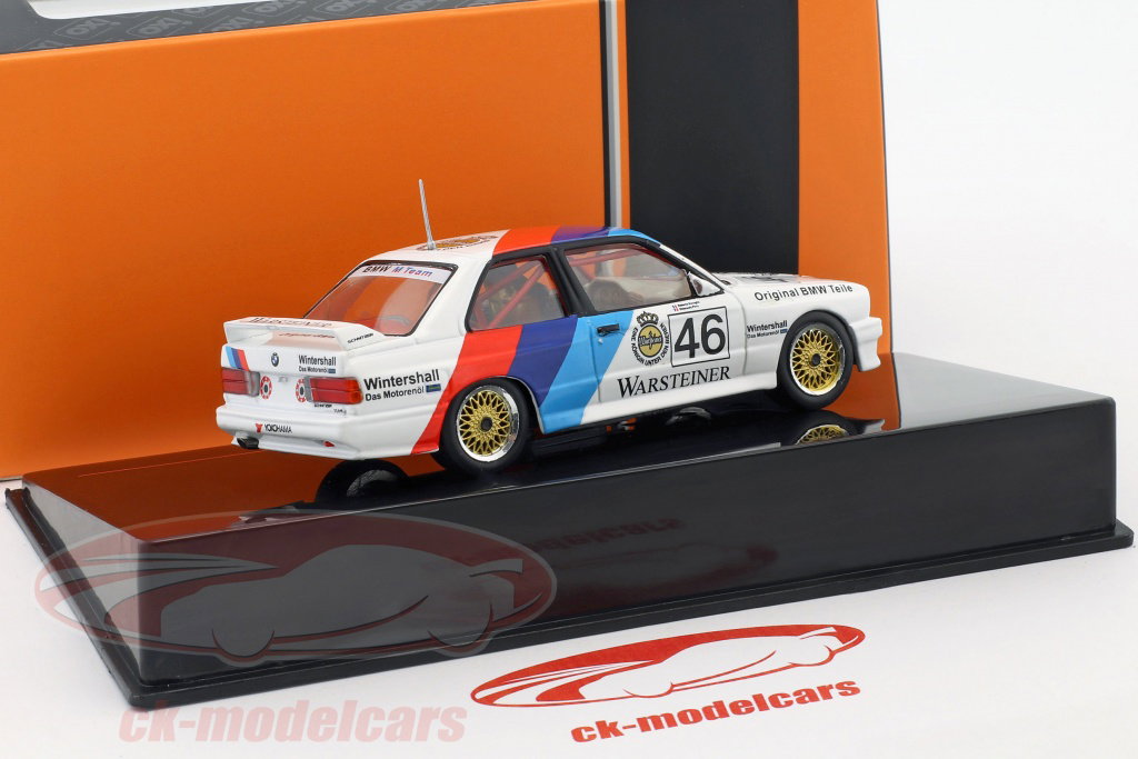 Ixo 1:43 BMW M3 (E30) #46 WTCC 1987 Ravaglia, Pirro GTM128 model