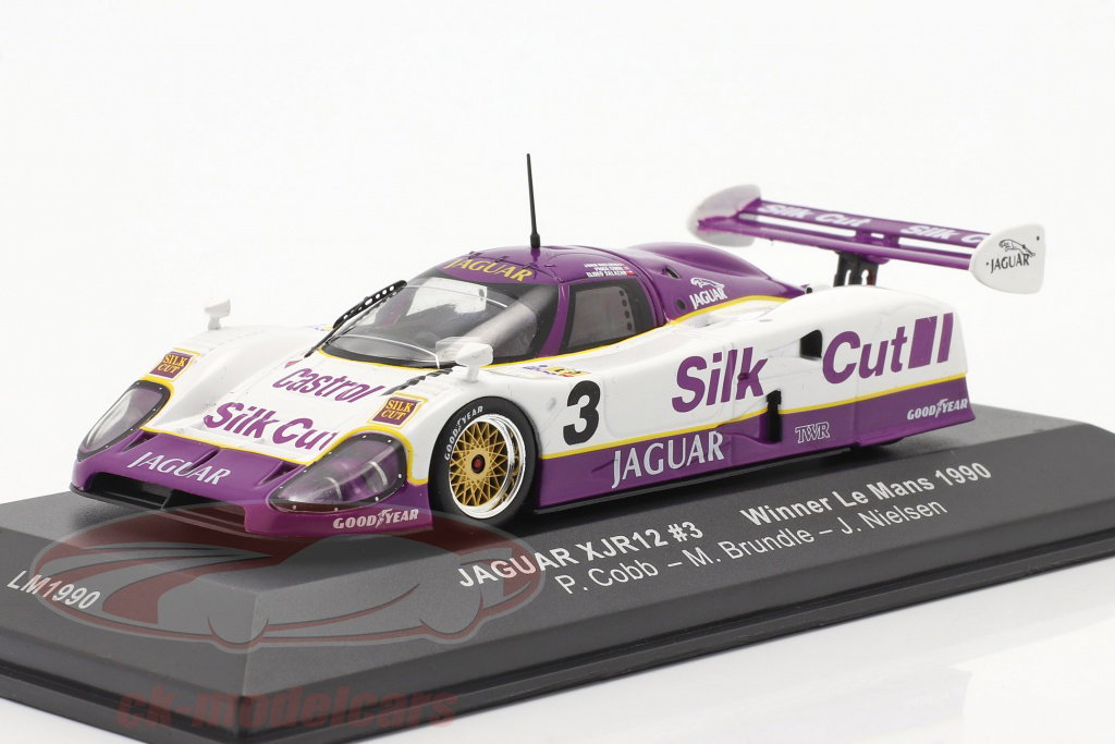 Ixo 1:43 Jaguar XJR-12 #3 Winner 24h LeMans 1990 Nielsen, Cobb