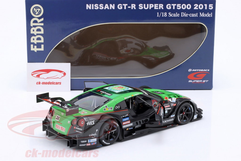 Ebbro 1:18 Nissan GT-R GT500 #24 Super GT Series Okayama 2015