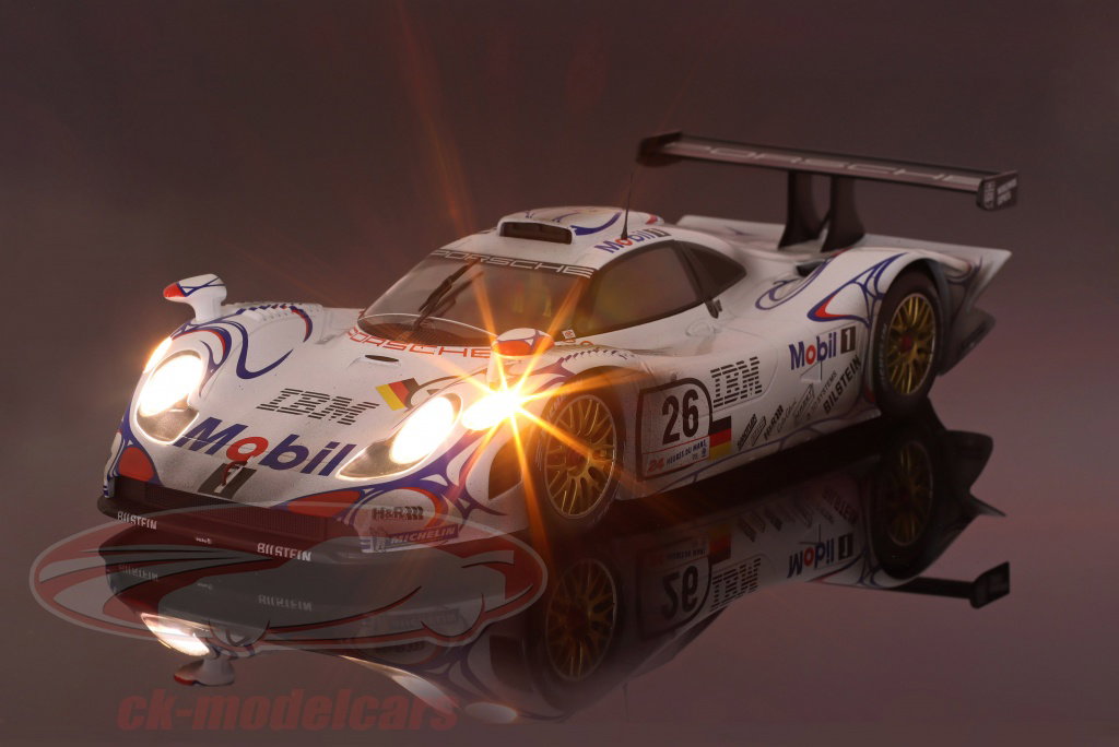 WERK83 1:12 Porsche 911 GT1 #26 Winner 24h LeMans 1998 Dirty