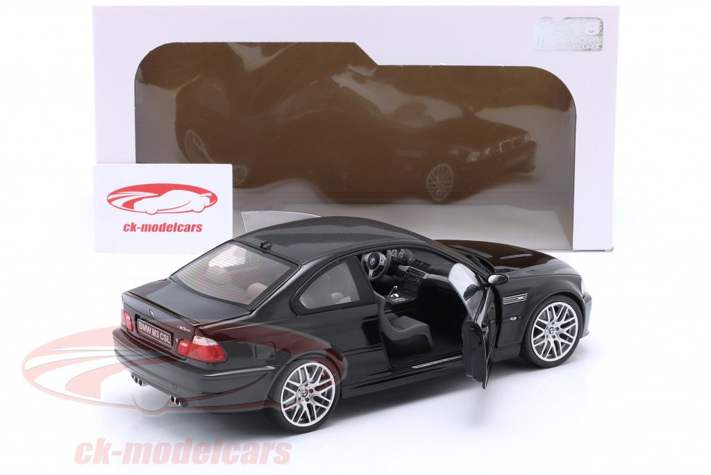 Solido 1:18 BMW M3 (E46) CSL 建設年 2003 黒 S1806506 モデル 車