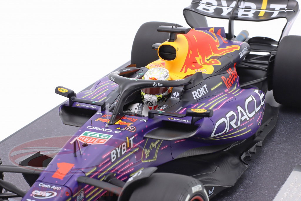 Minichamps 1:12 Max Verstappen Red Bull RB19 #1 勝者 Las Vegas GP
