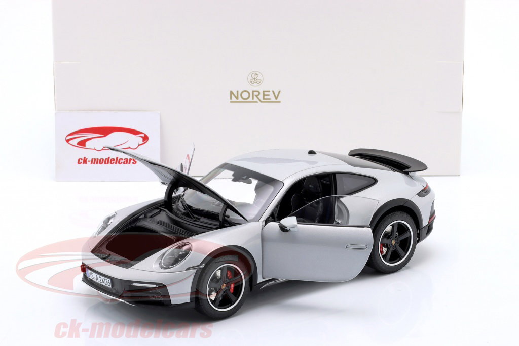 Norev 1:18 Porsche 911 Dakar Year of construction 2023 ice grey
