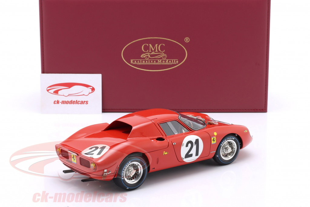 CMC 1:18 Ferrari 250 LM #21 勝者 24h LeMans 1965 Gregory, Rindt M