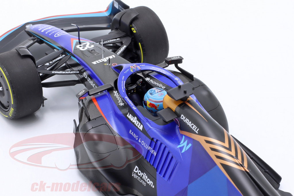 Minichamps 1:18 Alexander Albon Williams FW44 #23 Miami GP Formula