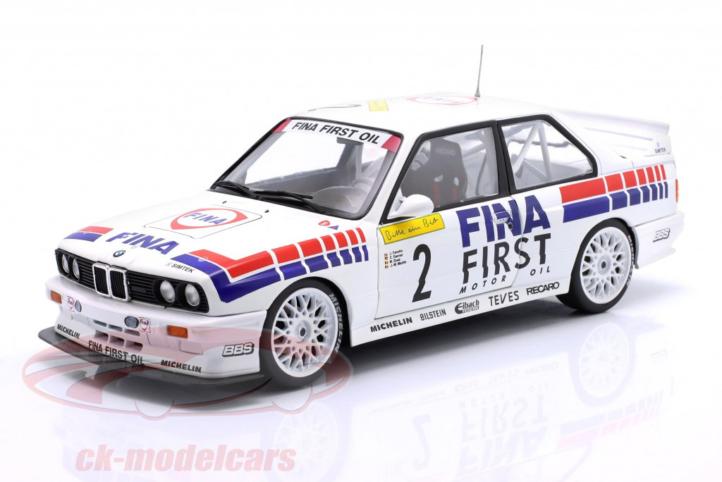 WERK83 1:18 BMW M3 E30 #2 勝者 24h Nürburgring 1992 FINA