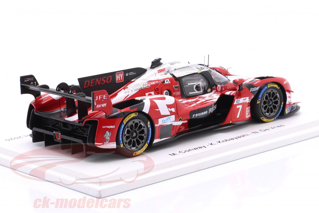 Spark 1:43 Toyota GR010 Hybrid #7 5º 24h LeMans 2025 Toyota Gazoo