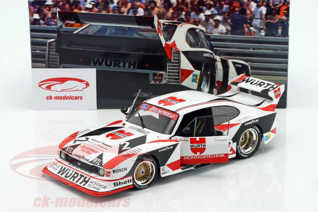 WERK83 1:18 Ford Capri Turbo Gruppe 5 #2 DRM Champion 1981 Klaus