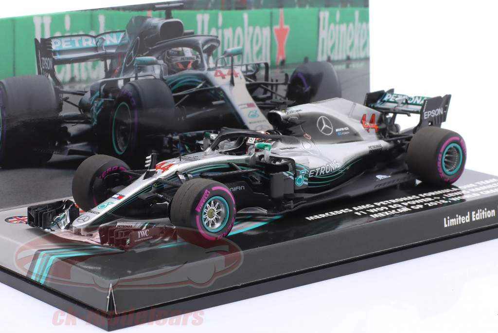 Minichamps 1:43 L. Hamilton Mercedes-AMG W09 #44 Mexico GP Formula