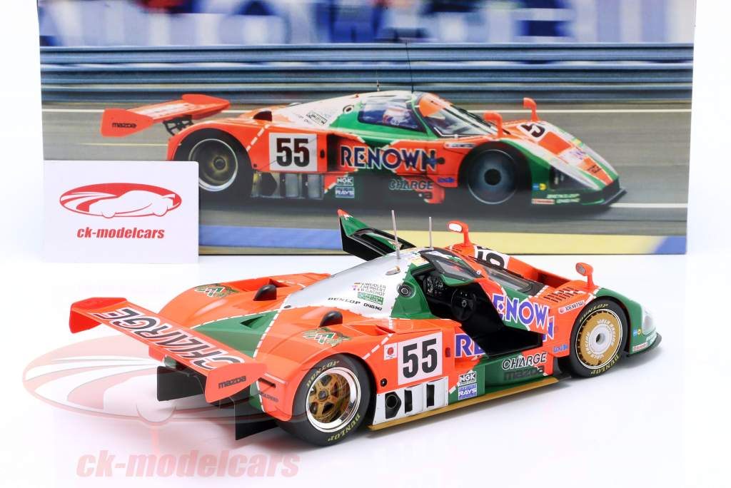 WERK83 1:18 Mazda 787B #55 勝者 24h LeMans 1991 Weidler, Herbert