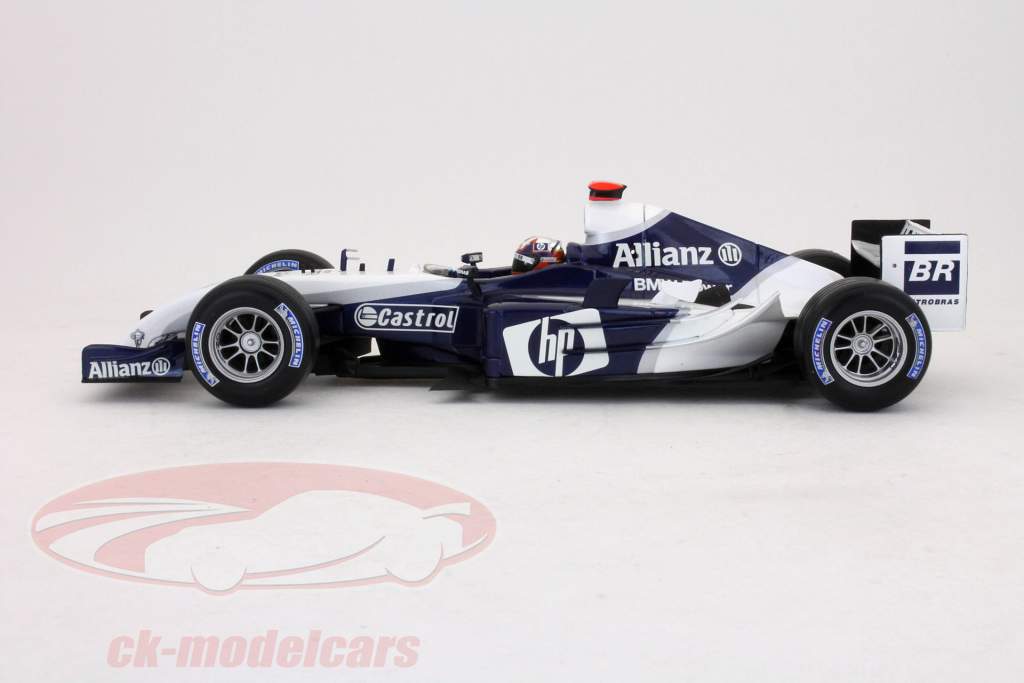 HotWheels 1:18 J.P. Montoya Williams BMW FW26 formula one 2004