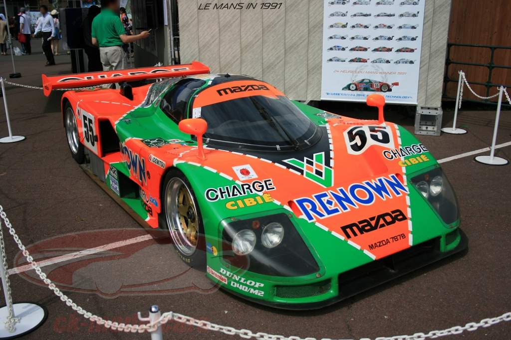 Mazda 787B, the winner of Le Mans 1991, now in 1:18
