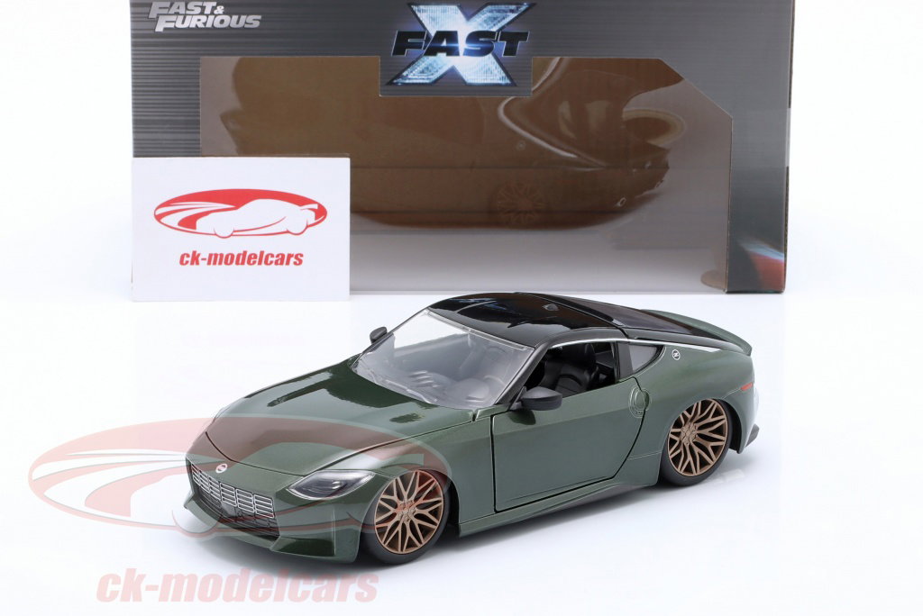 Jadatoys 1:24 Nissan Z 2023 Fast X (Fast & Furious 10) 濃い緑色