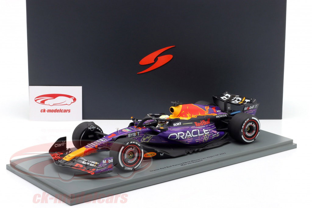Spark 1:18 Max Verstappen Red Bull RB19 #1 Winner Las Vegas GP