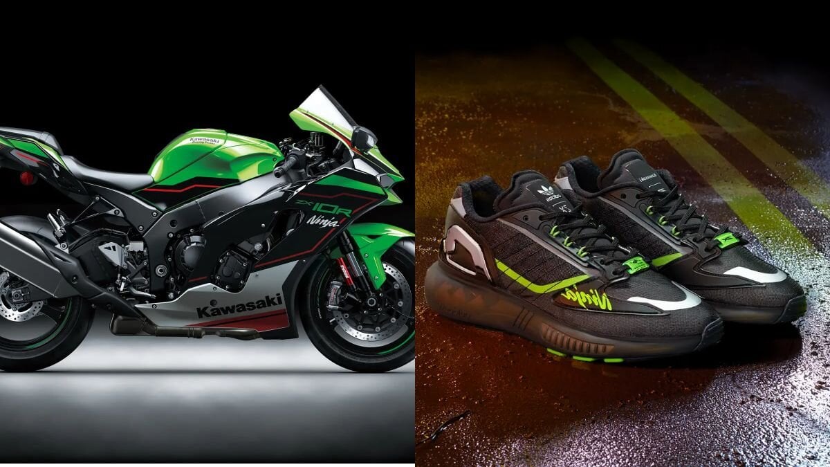 カワサキ「ニンジャZX」がスニーカーに！アディダスとの初