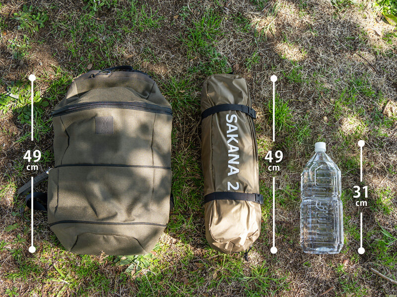 家族で入れる軽量1.8kg！DOD「サカナシェード2」は紫外線も風も