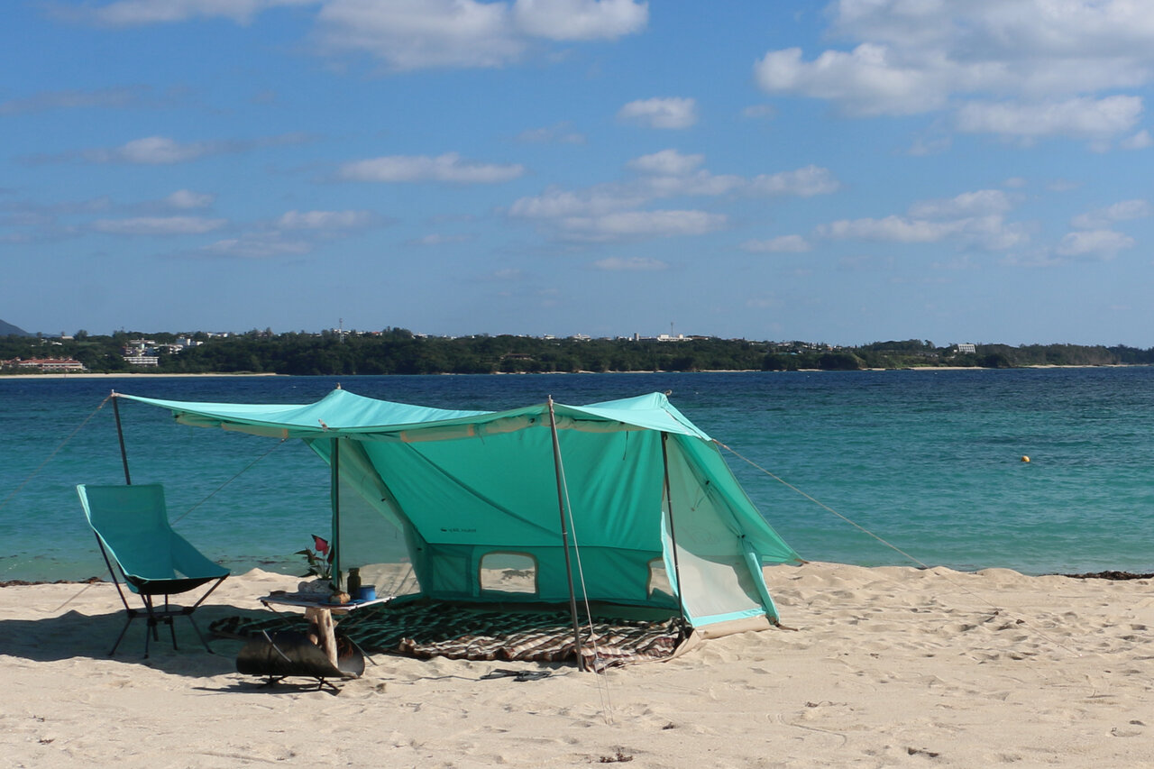 ノルディスク特別限定カラー！ターコイズのテント&チェアで特別な