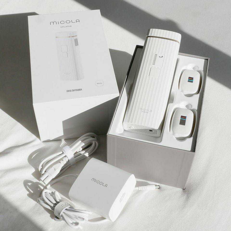 自宅でムダ毛ケア！アイリスオーヤマの「MiCOLA（ミコラ） 光美容器