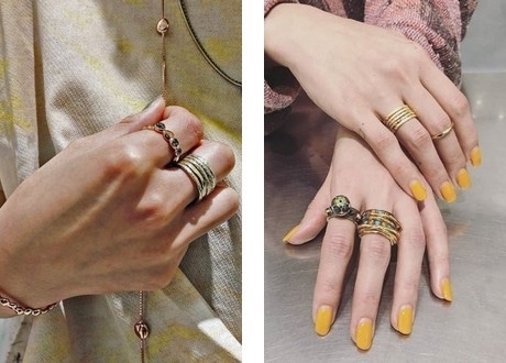 IOSSELLIANI #STACKMYRINGS -SABBIA-｜H.P.FRANCE公式サイト