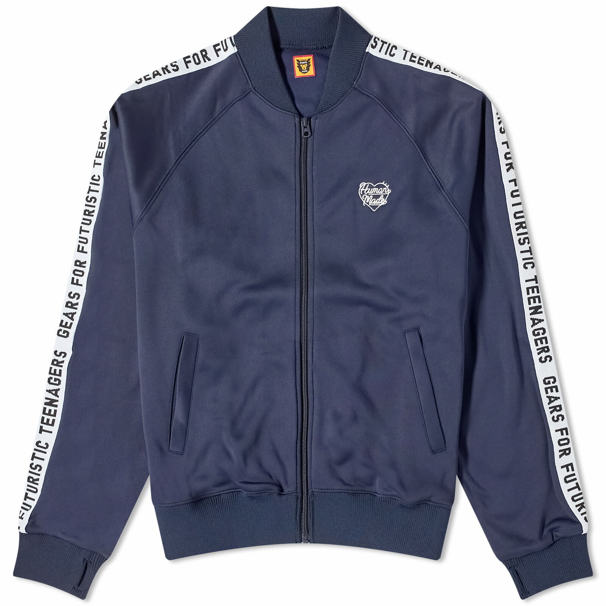 Human Made Men's Track Jacket in Navy Human Made