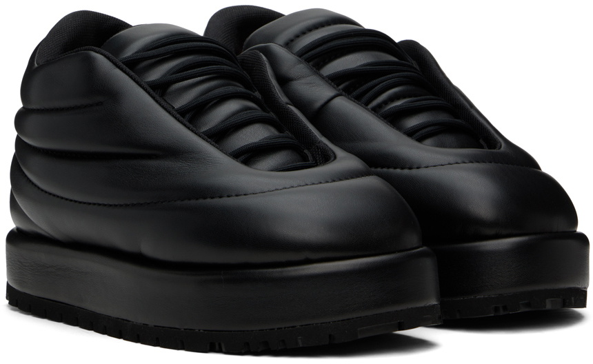 PDF Black Nuvola Pluto Leather Sneakers PDF
