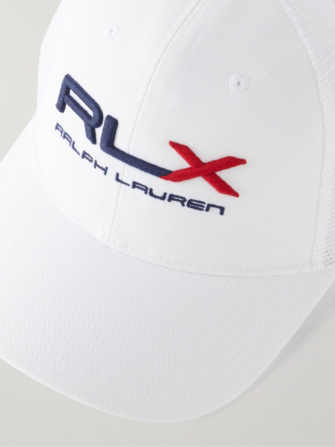 RLX Ralph Lauren - Logo-Embroidered Recycled-Twill and Mesh Golf