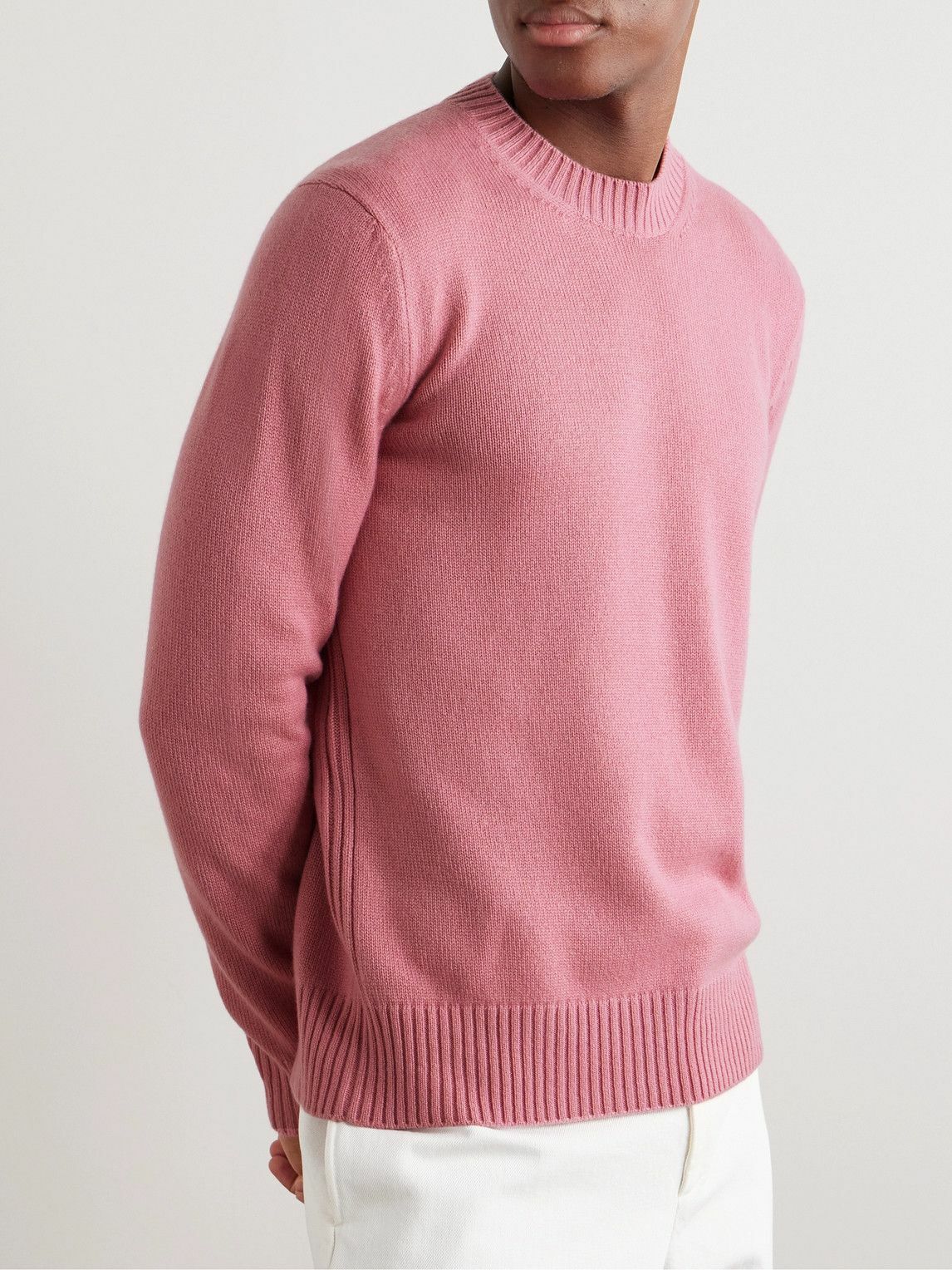 Loro Piana - Parksville Baby Cashmere Sweater - Pink Loro Piana