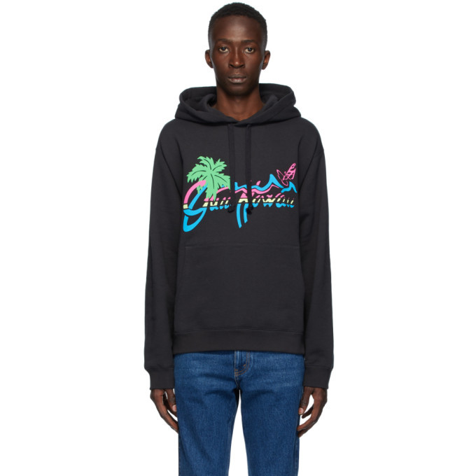 Gucci Black Gucci Hawaii Hoodie Gucci