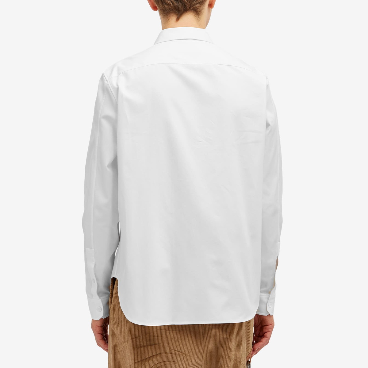 Loewe Men's Anagram Pocket Shirt in White Loewe