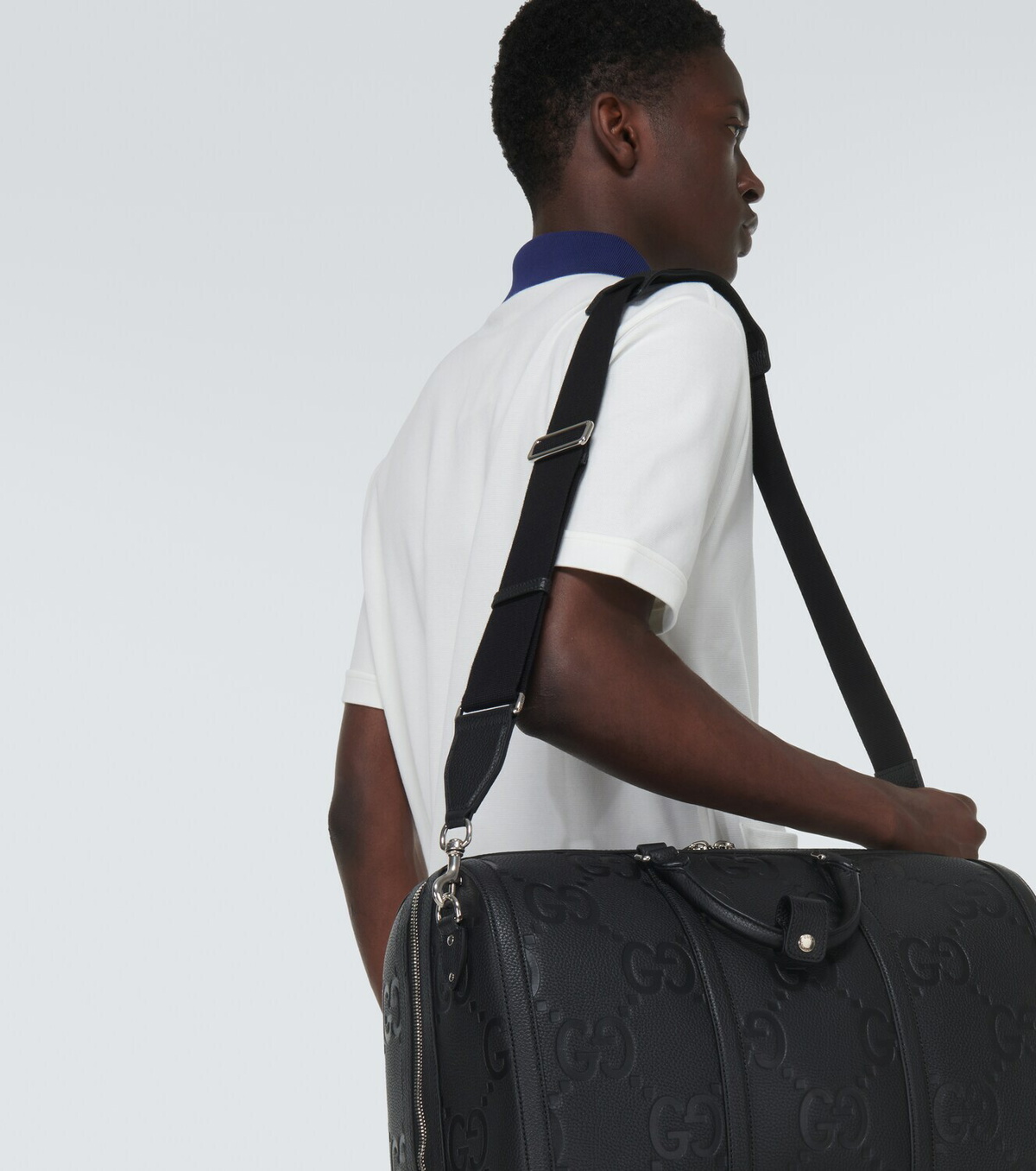 Gucci Jumbo GG leather travel bag Gucci