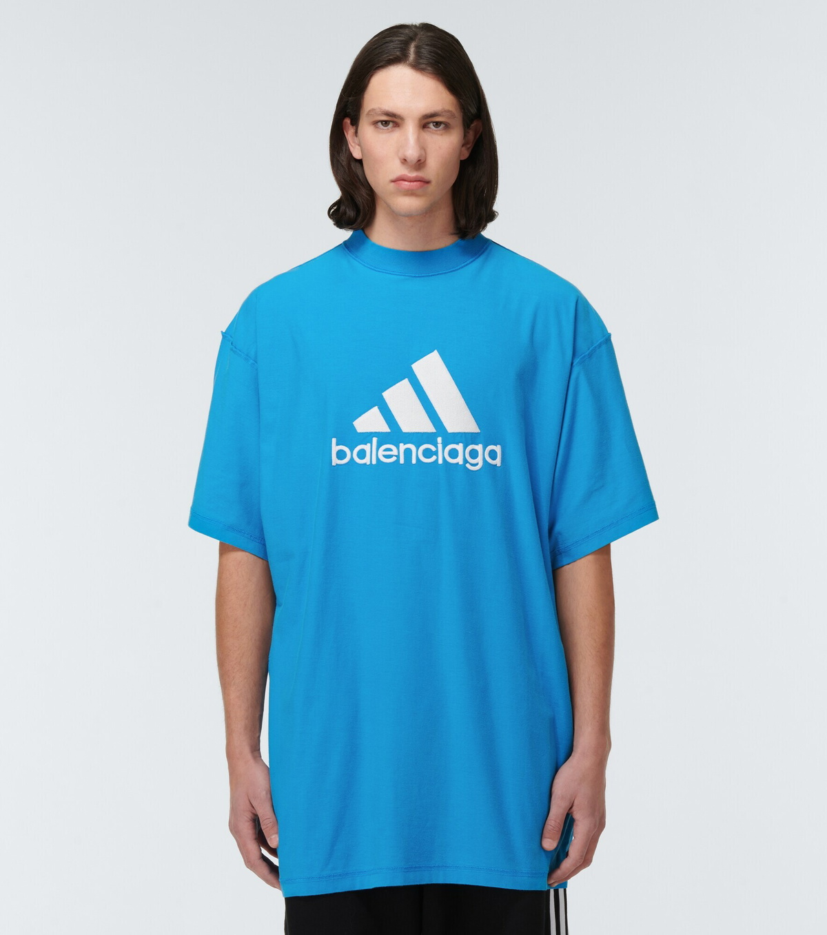 Balenciaga - x Adidas Logo cotton T-shirt Balenciaga