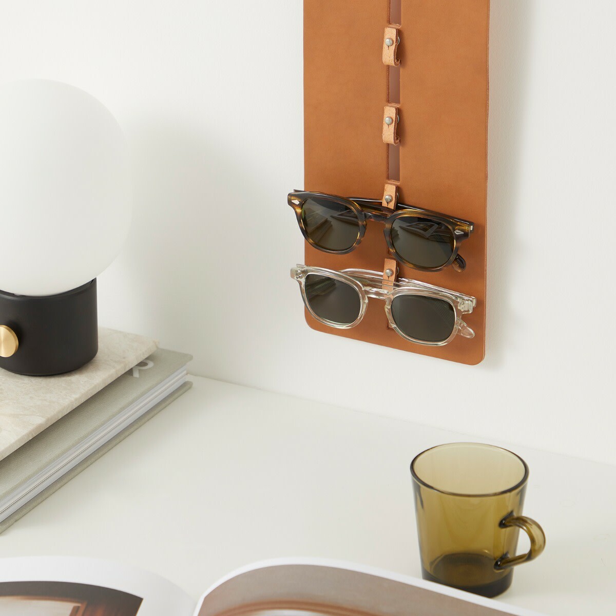 Hender Scheme Glasses Wall Holder - 6 Pairs in Natural Hender Scheme
