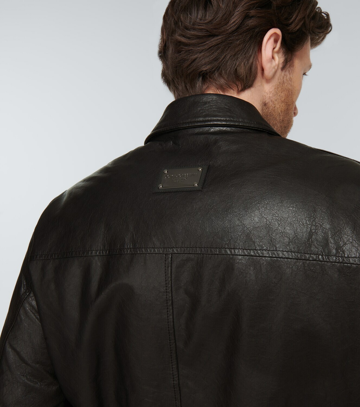 Dolce&Gabbana - Leather jacket Dolce & Gabbana