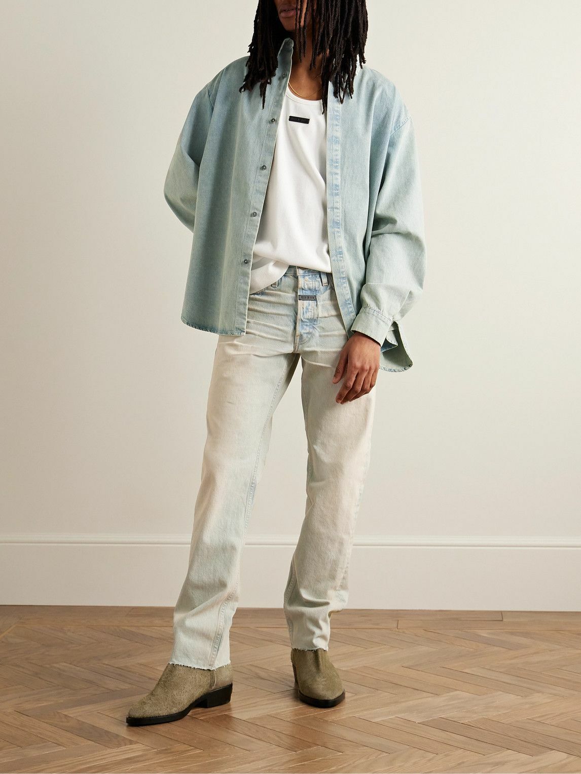 Fear of God - Oversized Denim Shirt - Blue Fear Of God