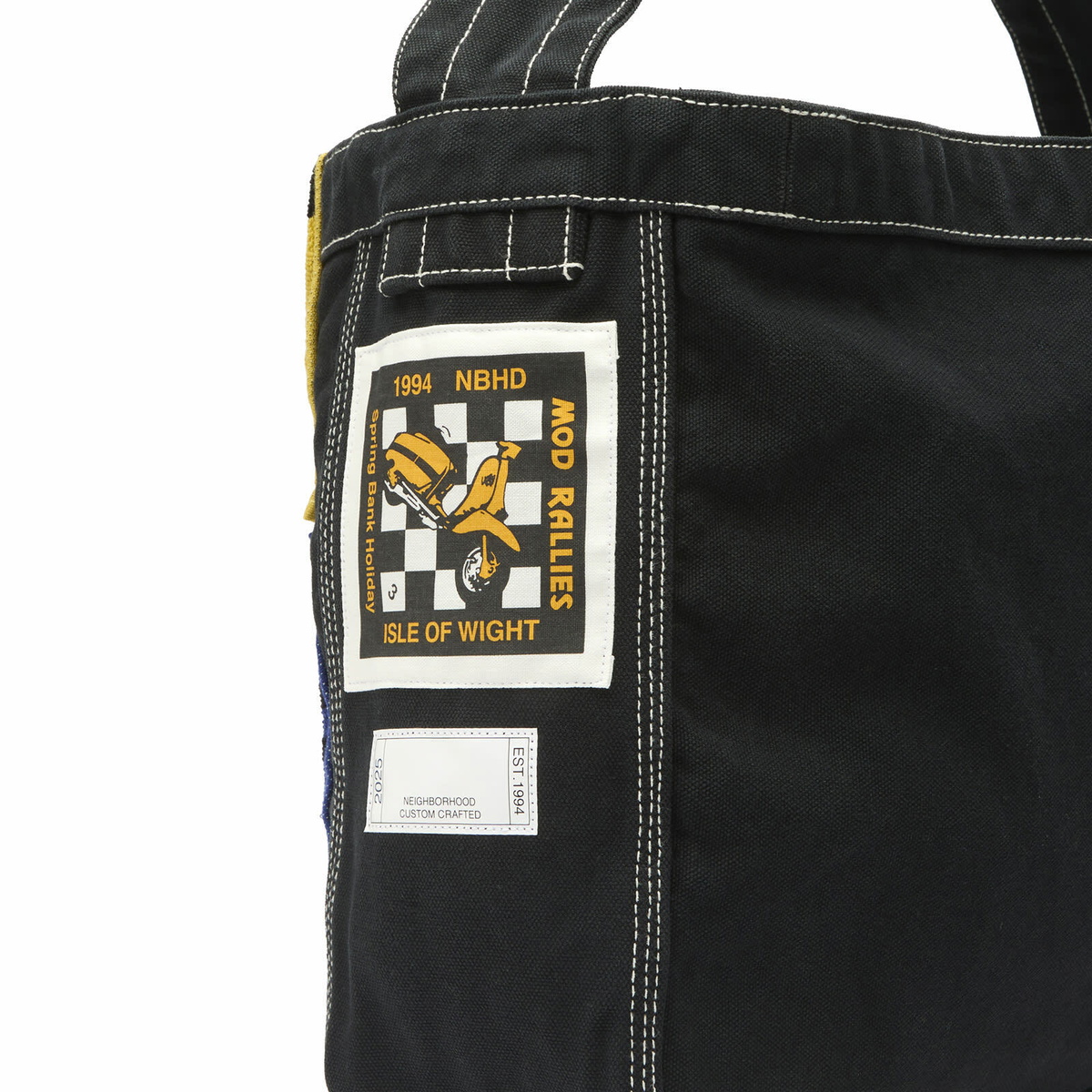 Neighborhood Men's Mod Newspaper Bag in Black Neighborhood