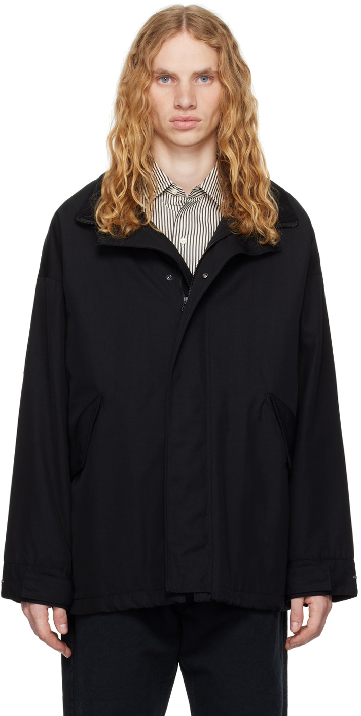 KAPTAIN SUNSHINE Black Short Mil Coat Kaptain Sunshine