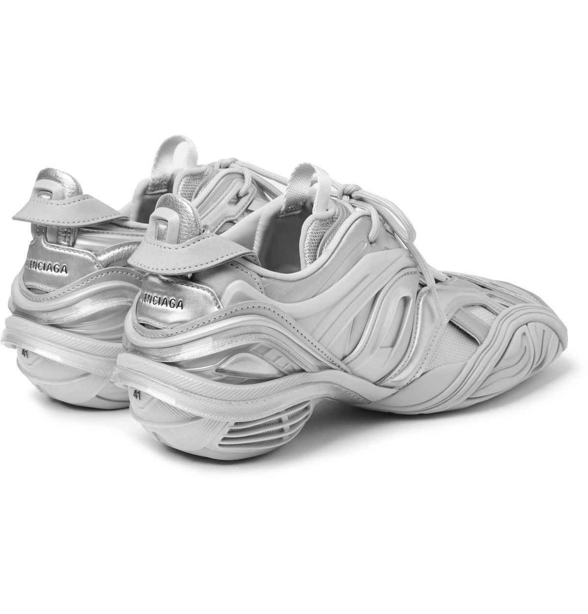 Balenciaga - Tyrex Nylon, Mesh, Faux Leather and Rubber Sneakers