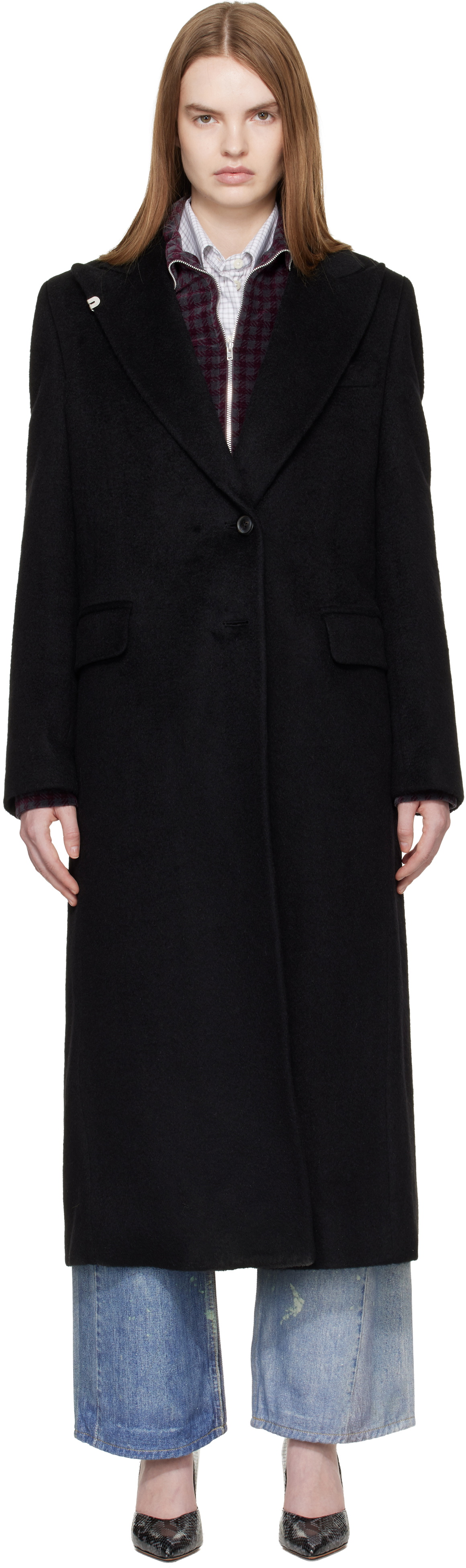 Our Legacy Black Uniform Coat Our Legacy