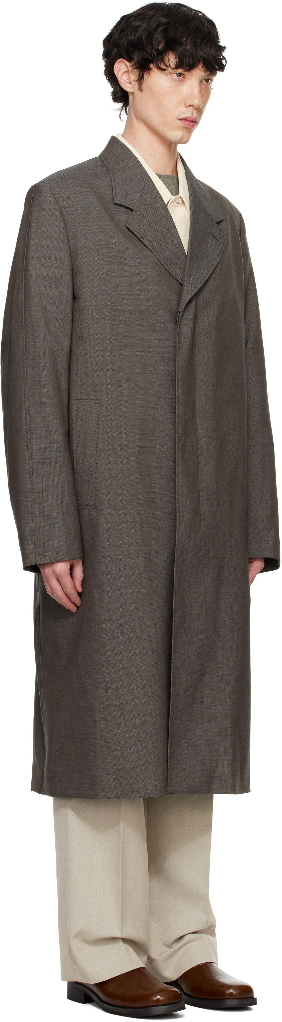 OUR LEGACY Gray Uniform Coat Our Legacy