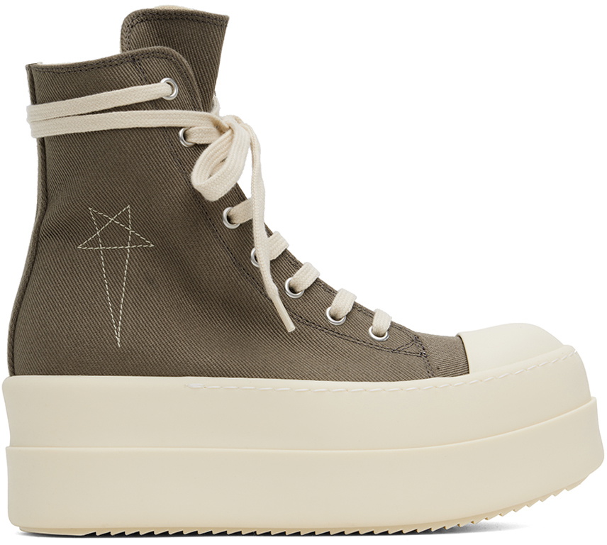 Rick Owens DRKSHDW Gray Porterville Double Bumper Sneaks Sneakers