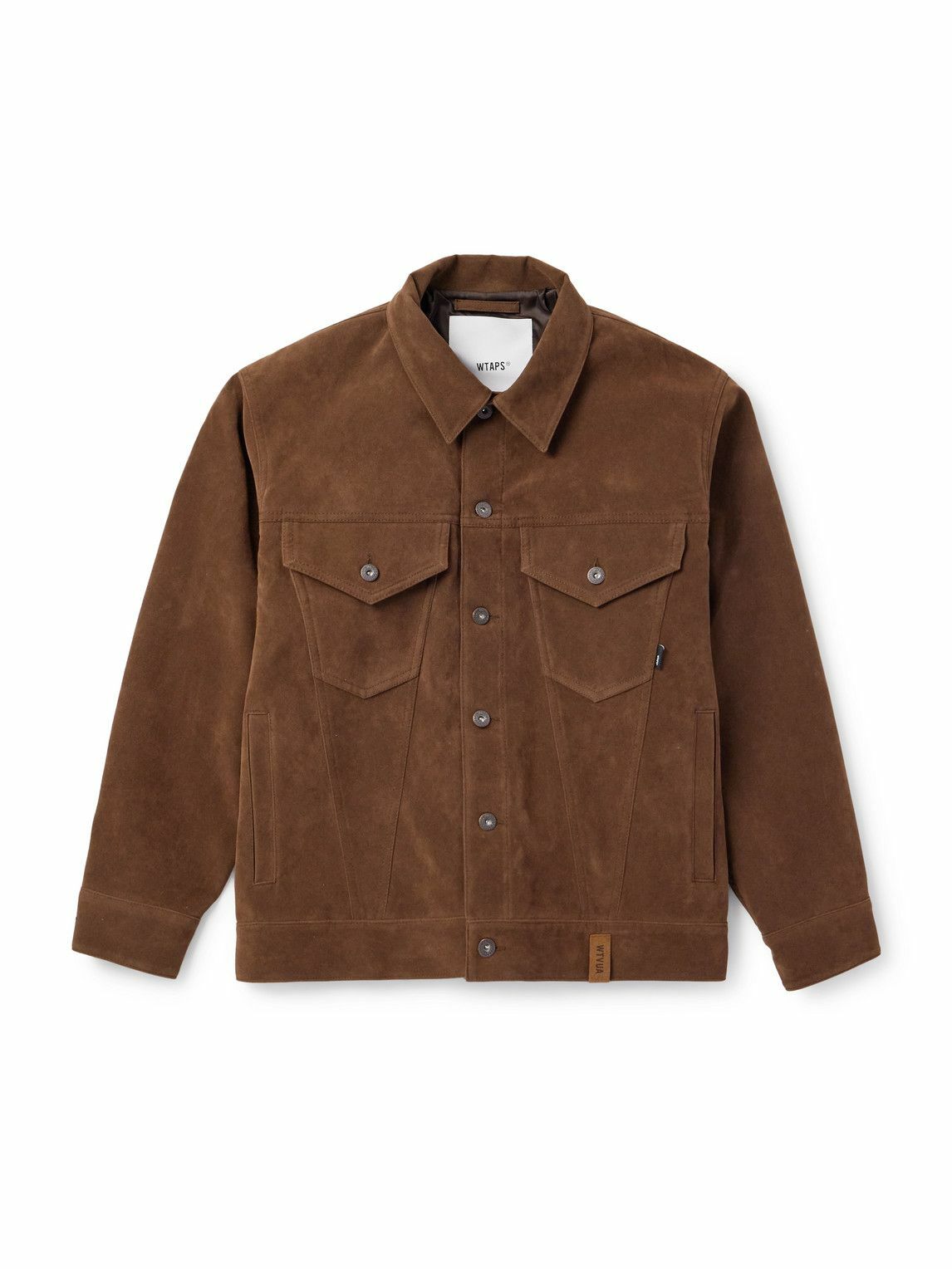 WTAPS - Logo-Appliquéd Jacket - Brown WTAPS