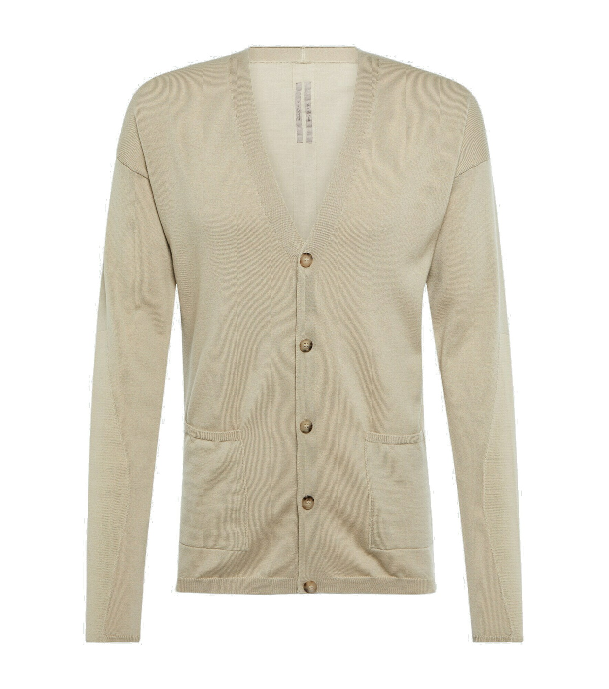 Rick Owens - Peter wool and cotton cardigan Rick Owens