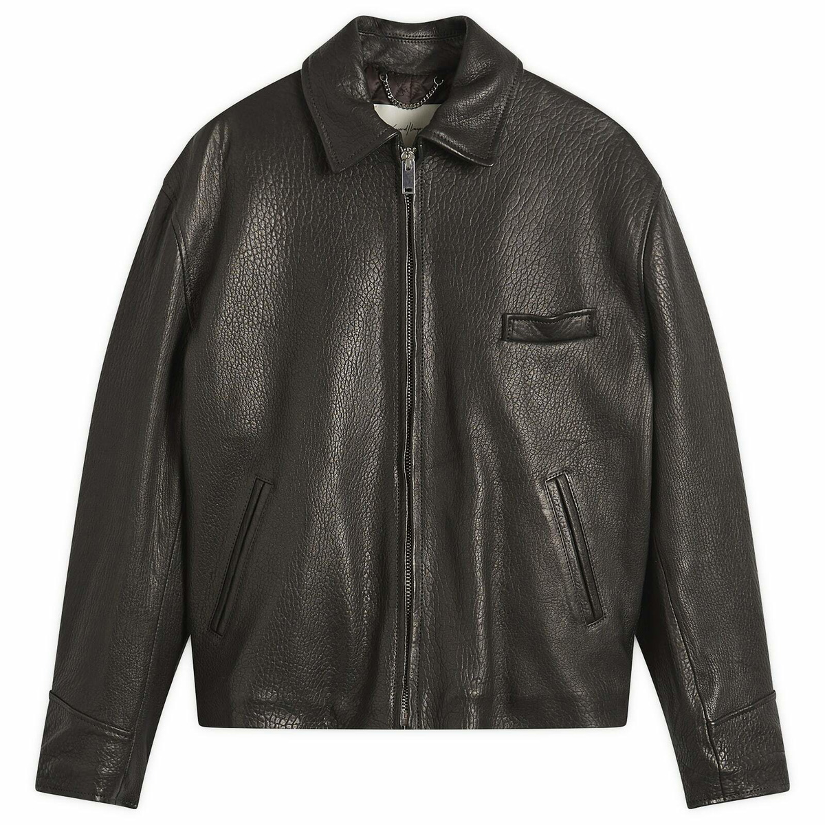 Second/Layer Black Mad Dog Leather Jacket Second/Layer