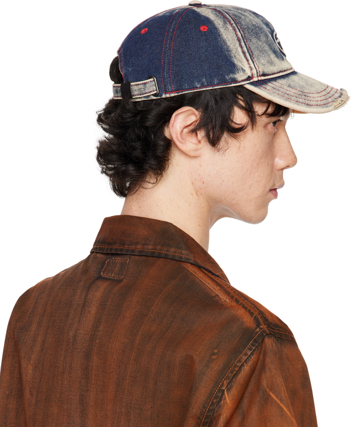 Diesel Blue & Beige C-Seymon Cap Diesel