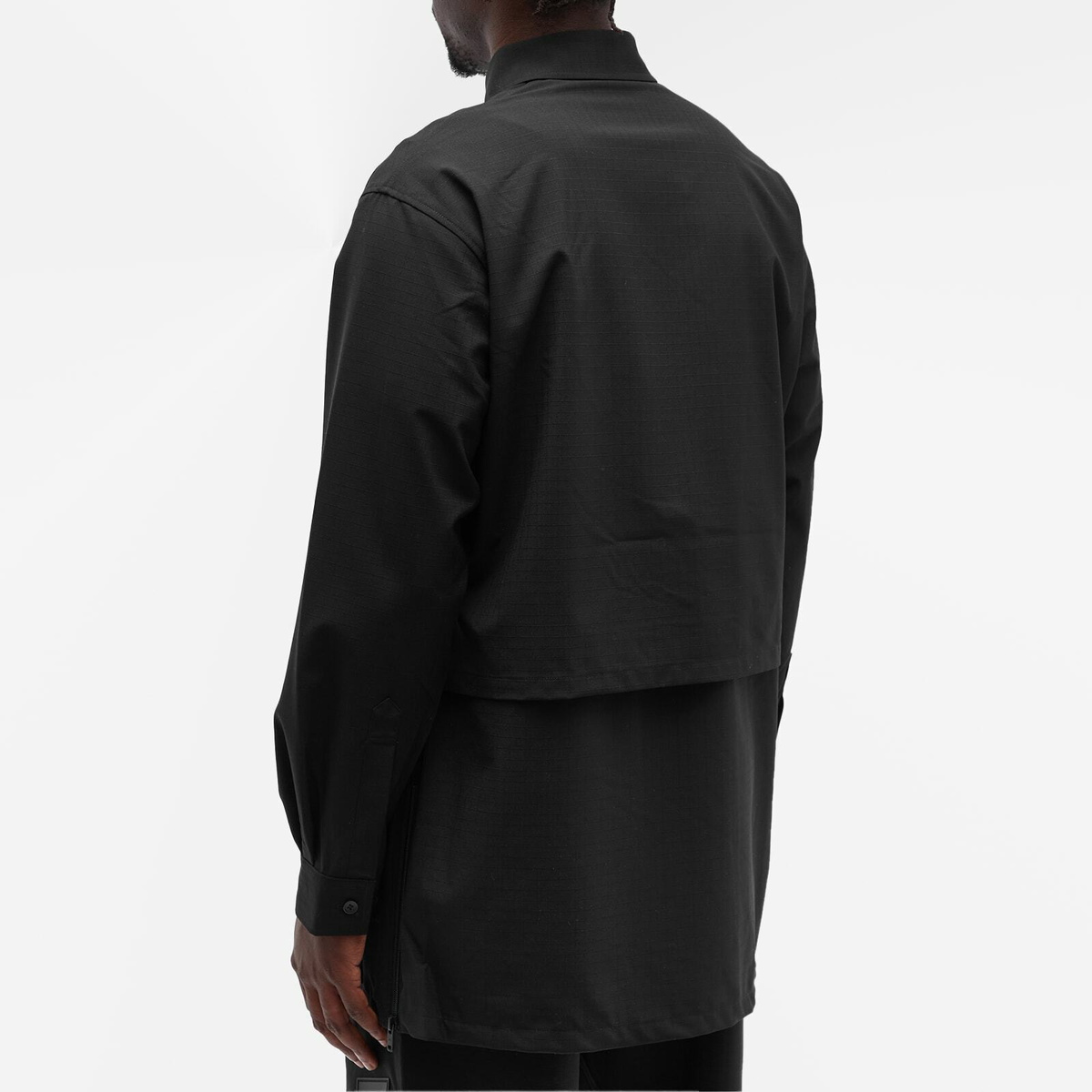 Y-3 Men's Ripstop Overshirt in Black Y-3