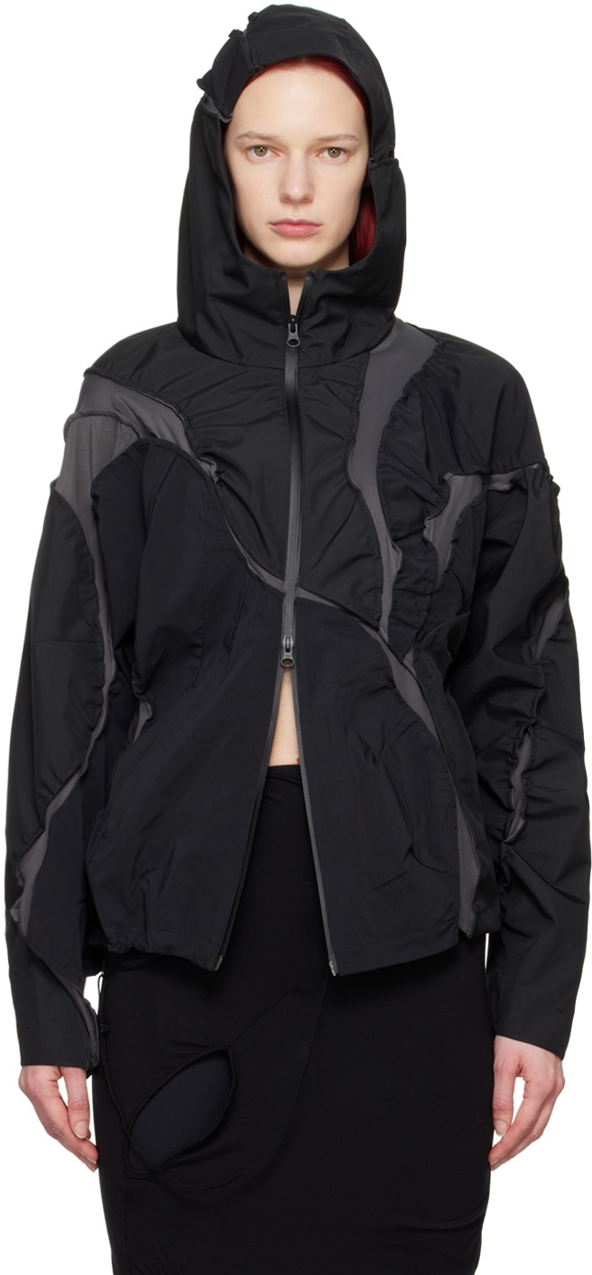 POST ARCHIVE FACTION (PAF) Black 6.0 Technical Left Jacket Post